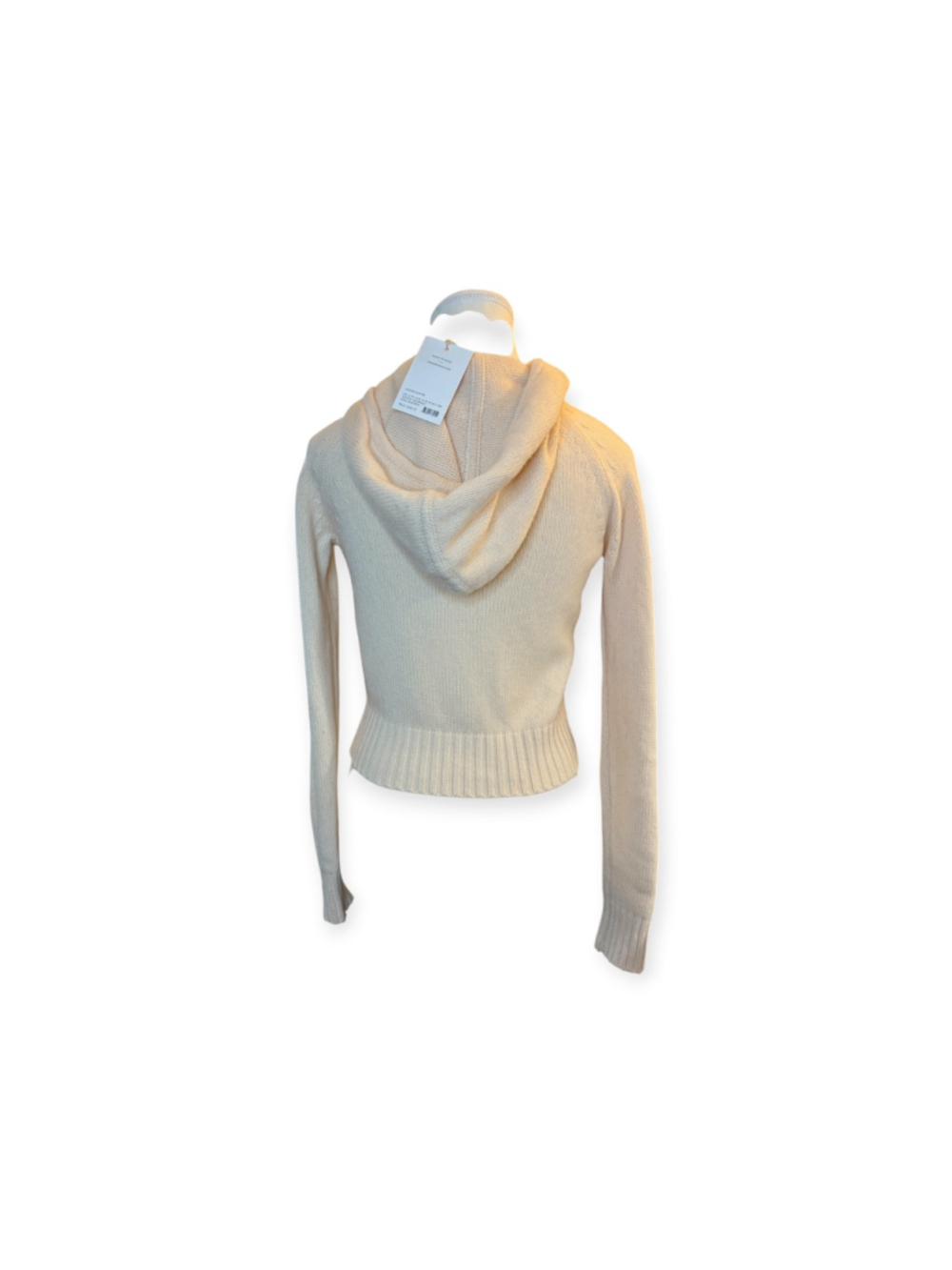 Zimmermann Macadamia Wool Cashmere Hooded Jumper Sweater NWT 0P $625 - Picture 7 of 12